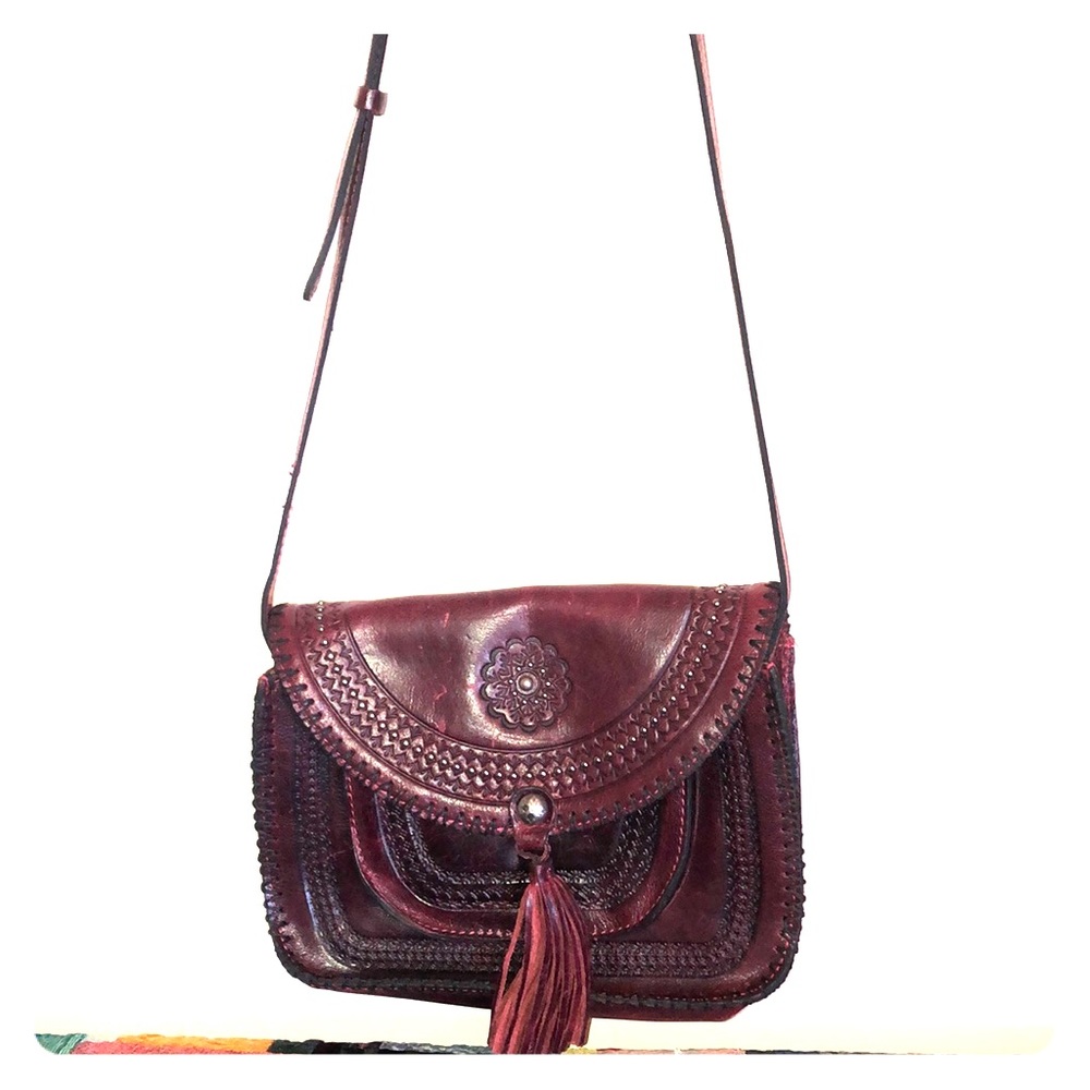 Patricia Nash Red Beaumont Bag, lightly used.